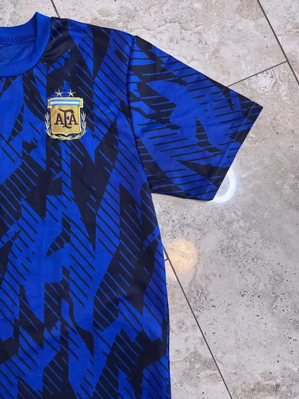 Adidas Argentina National Team 2022 Pre-Match Training Soccer Jersey